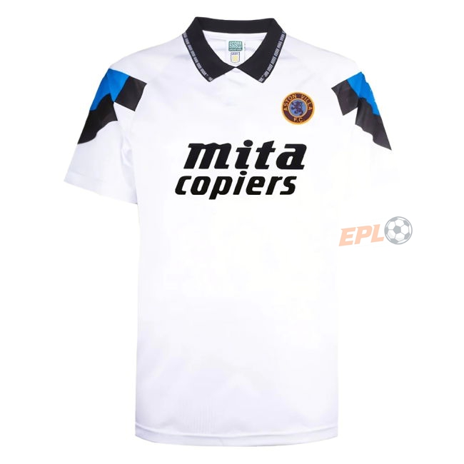 1990 Aston Villa official Away Shirt - Adults | superior