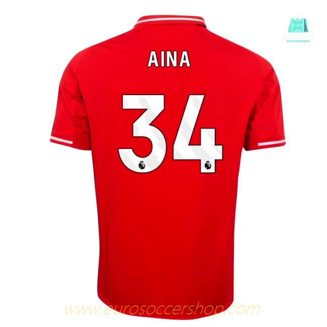 2025-2026 Nottingham Forest Home Shirt (Aina 34)
