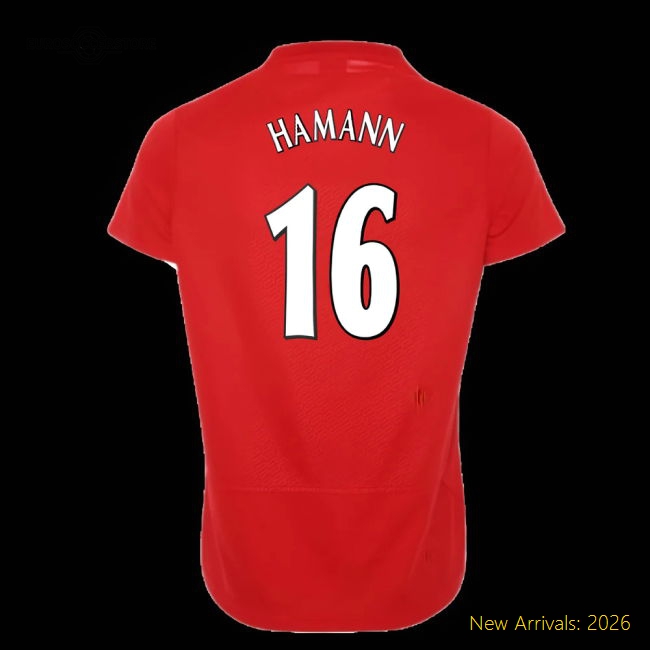 Modern Liverpool Womens Hamann Jersey 2024-2025 Stretchy