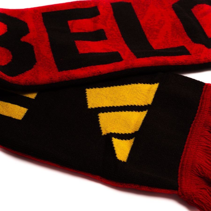 Belgium Scarf World Cup 2026 Power Red/jet Black/bold Gold