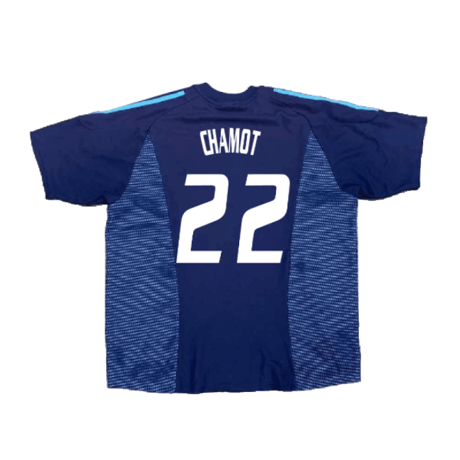 Football Argentina 2002-04 Away Shirt ((Excellent) Xl) (Chamot 22)
