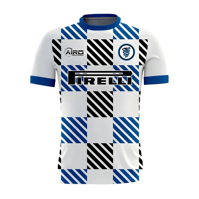 Professional 2025-2026 Football Team Away With Retro Design
