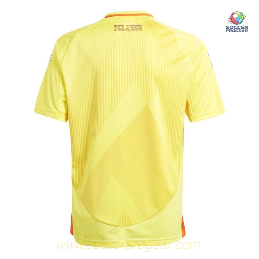 Belgium Euro 2025 Collection Away Team Jersey for Kids