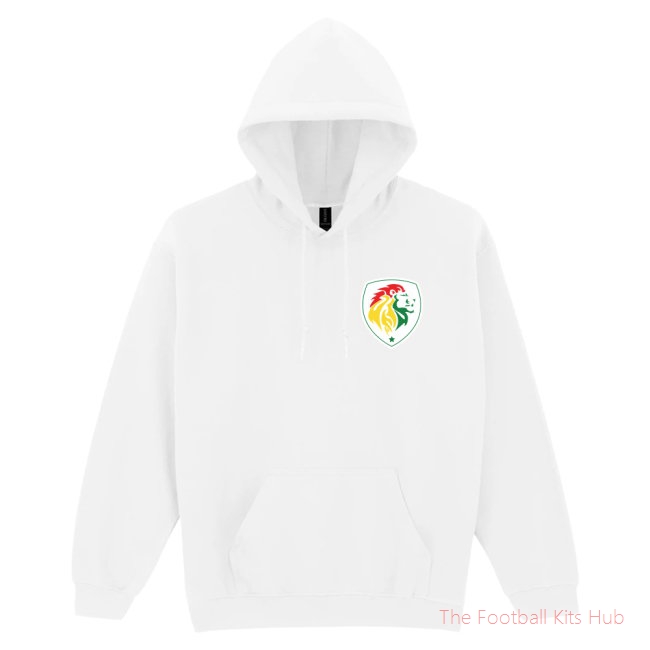 Men Senegal Logo Hoody (White)