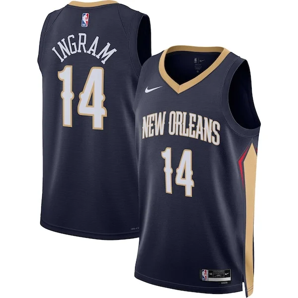 Brandon Ingram NOP NBA Jersey - Budget Price Fan Gear - Fan Favorite
