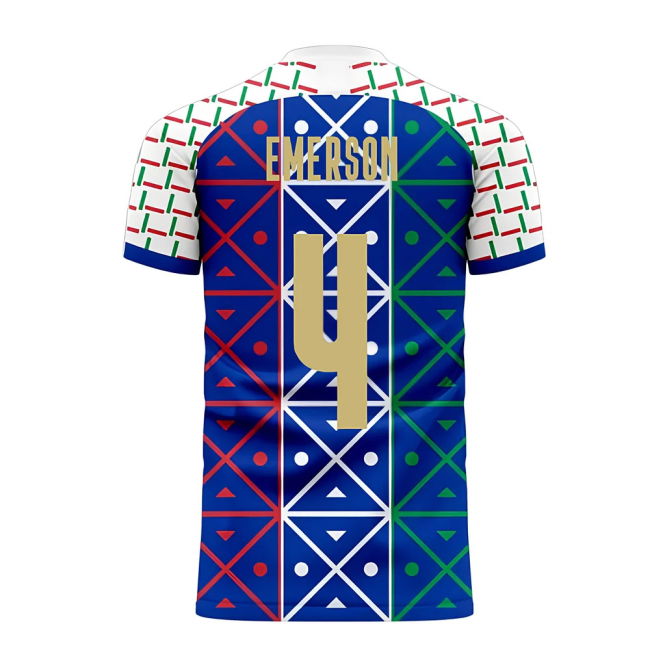 Italy 2025-2026 Renaissance Home Concept Football Kit (Libero)