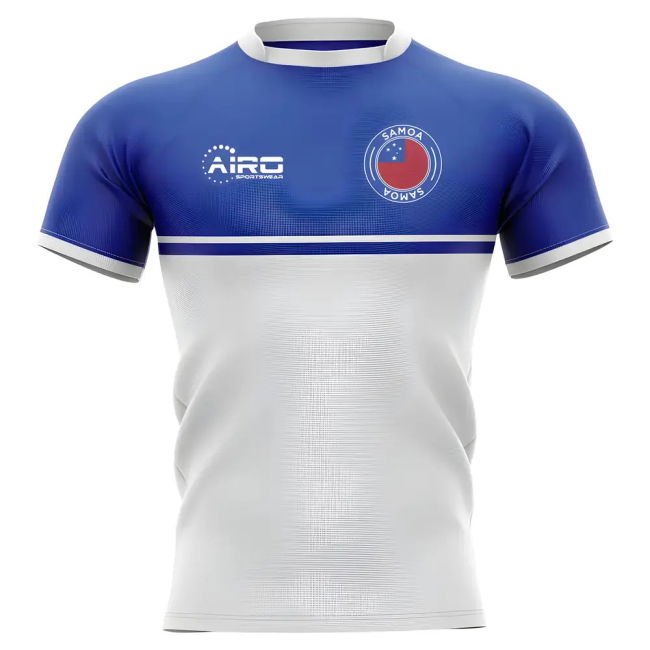 Athletic 2025-2026 Samoa Training Concept Rugby Shirt - Womens
