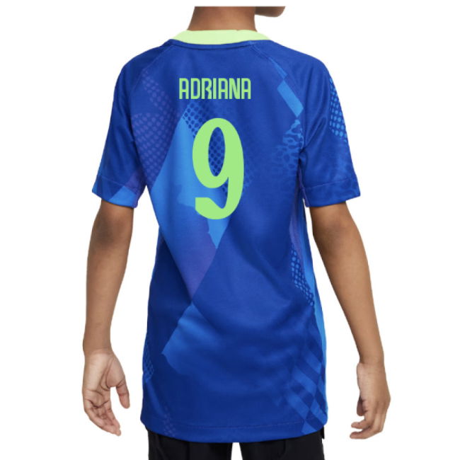 2025-2026 Brazil Womens Team Away Shirt (Kids) (Adriana 9)