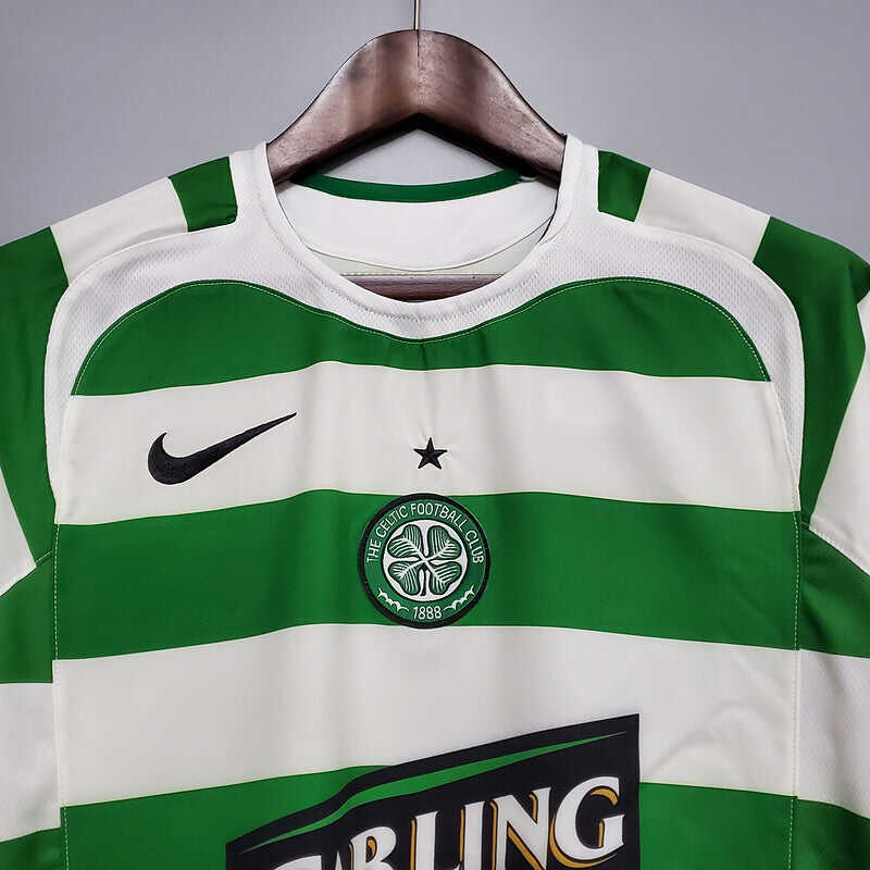 Cheap 2005-2006 Glasgow Celtic Home retro kit