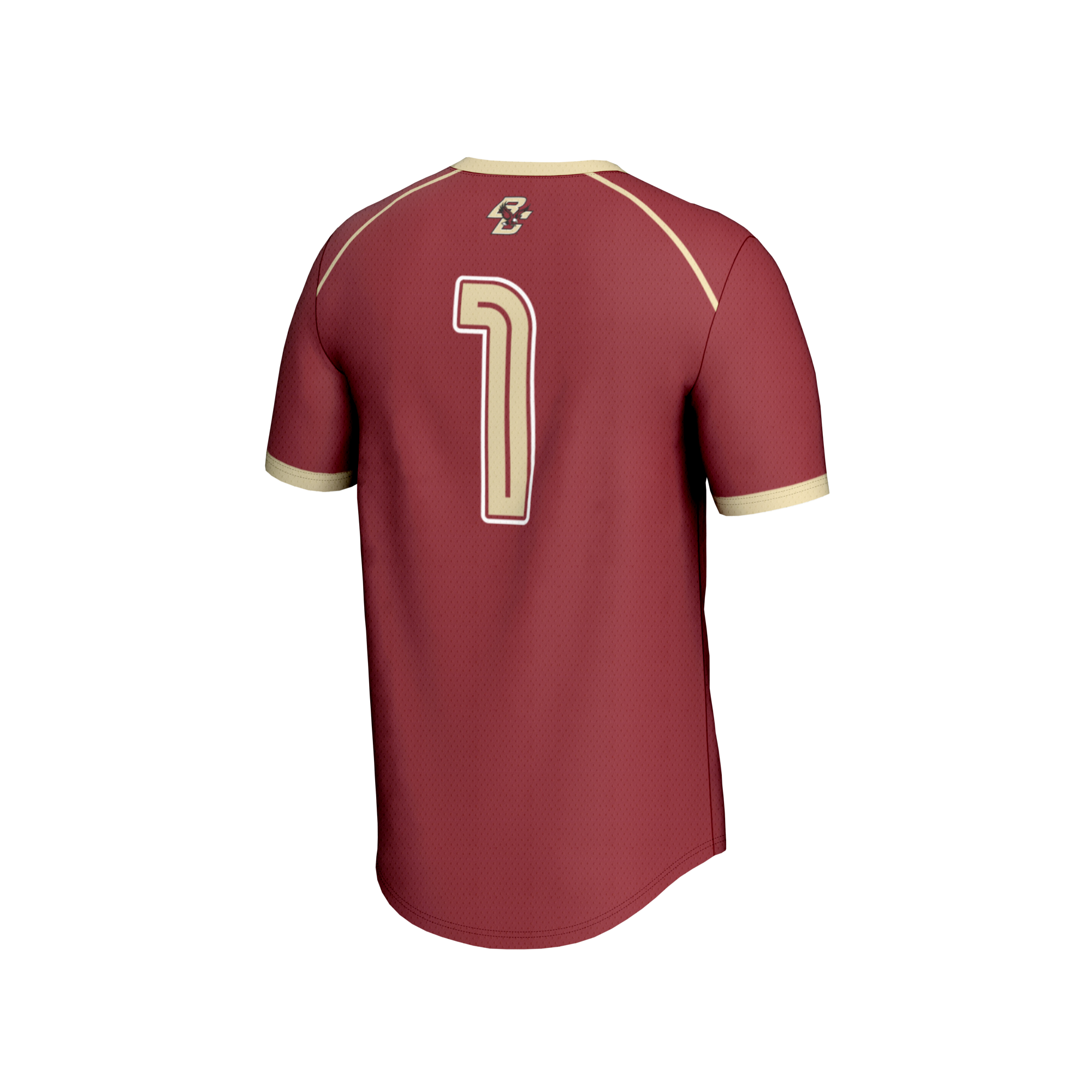 [NJP] Boston College Eagles GameDay Greats Unisex Lightweight Women's Lacrosse Fashion Jersey - Maroon