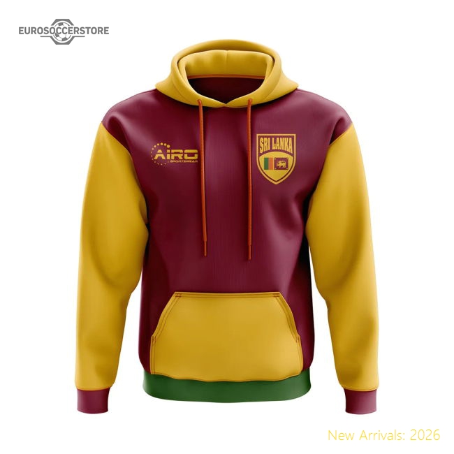 High-quality Sri Lanka Concept Country Football Hoody (red)