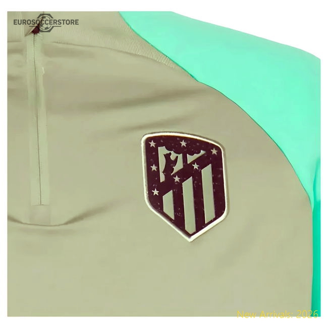 2023-2024 Atletico Madrid Drill Top (oil Green) - Great Value