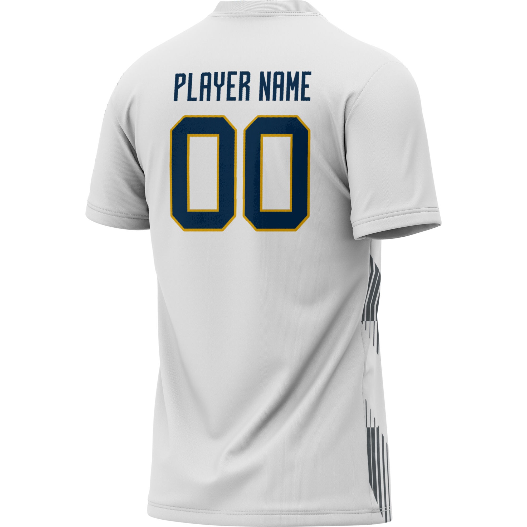 [LK] West Virginia Mountaineers GameDay Greats Youth Pick-A-Player NIL Lightweight Soccer Jersey - White