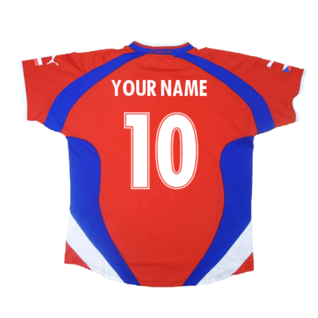Czech Republic 2024-2025 Authentic Home Shirt () Sleek Ventilation