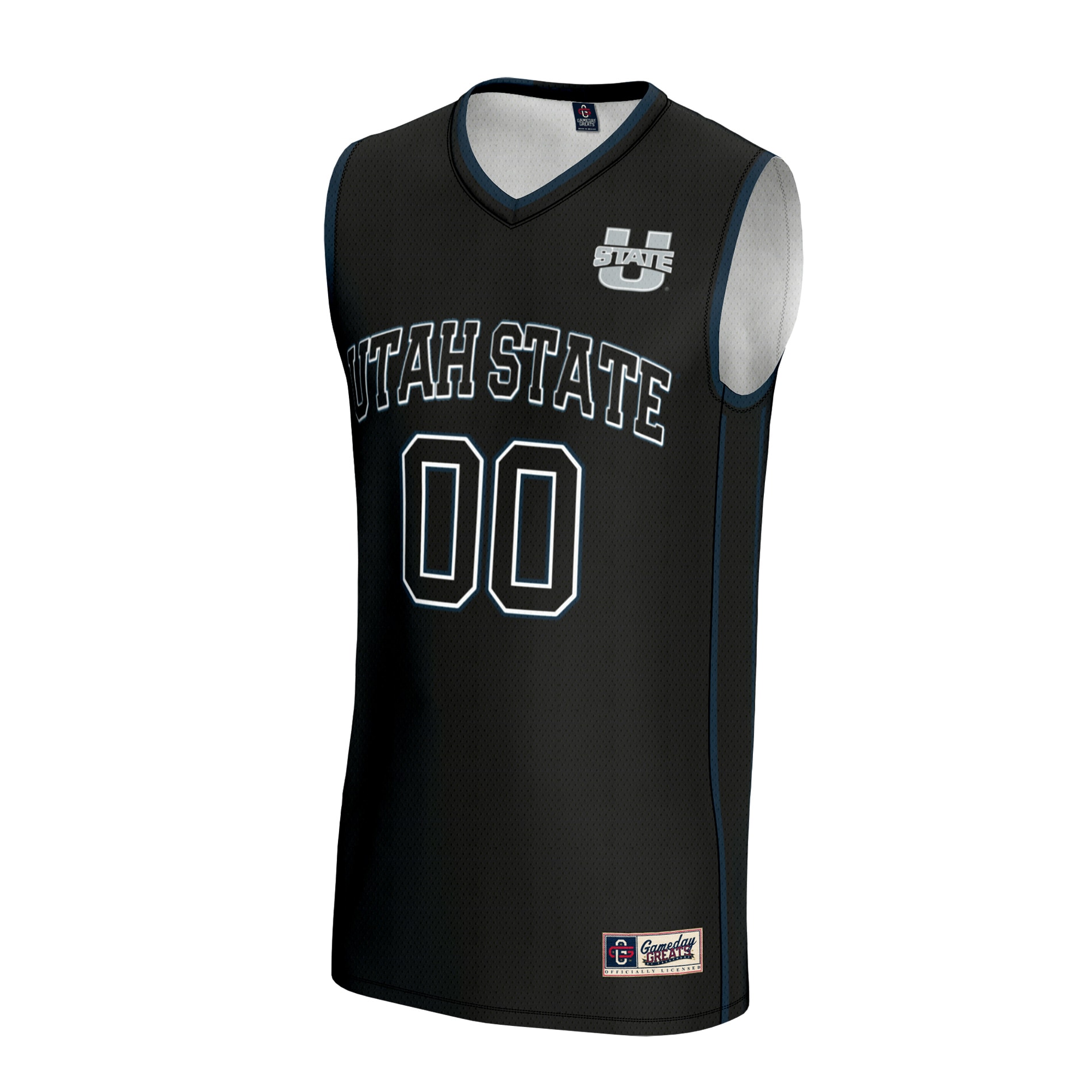 [DDG] Utah State Aggies GameDay Greats Youth NIL Pick-A-Player Lightweight Men's Basketball Jersey - Black