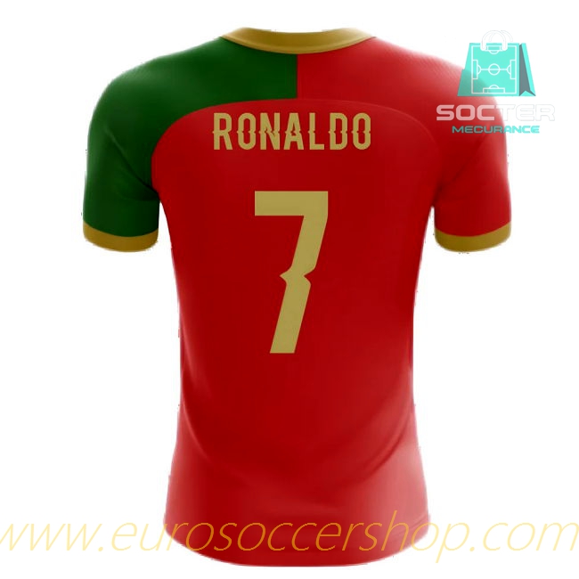 2025/26 Campaign Portugal Home Football Shirt FIFA Approved Concept (Ronaldo 7)