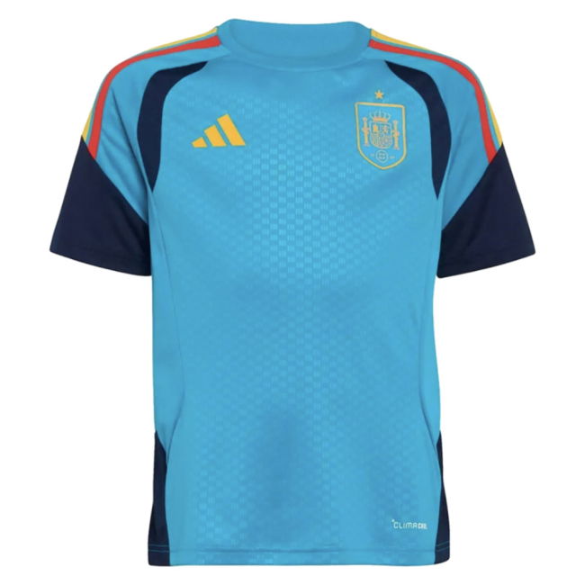 2025-2025 Spain Training Jersey (Bold Aqua) - Kids_250