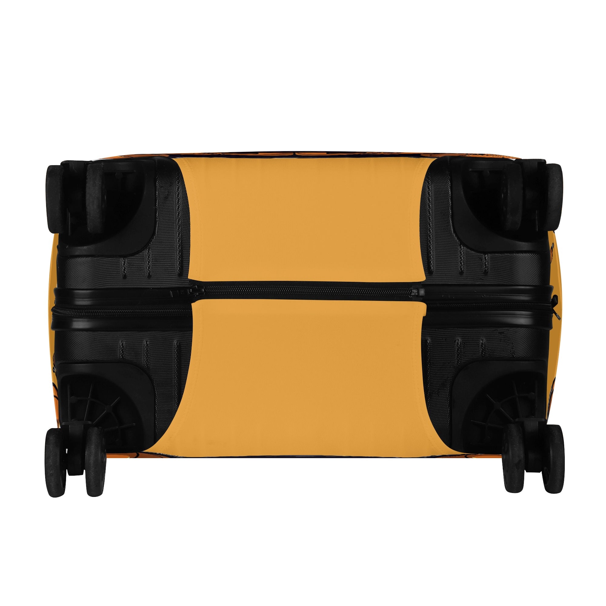 Safe Halloween Vibes - Frenchie Luggage Cover Winter Wear