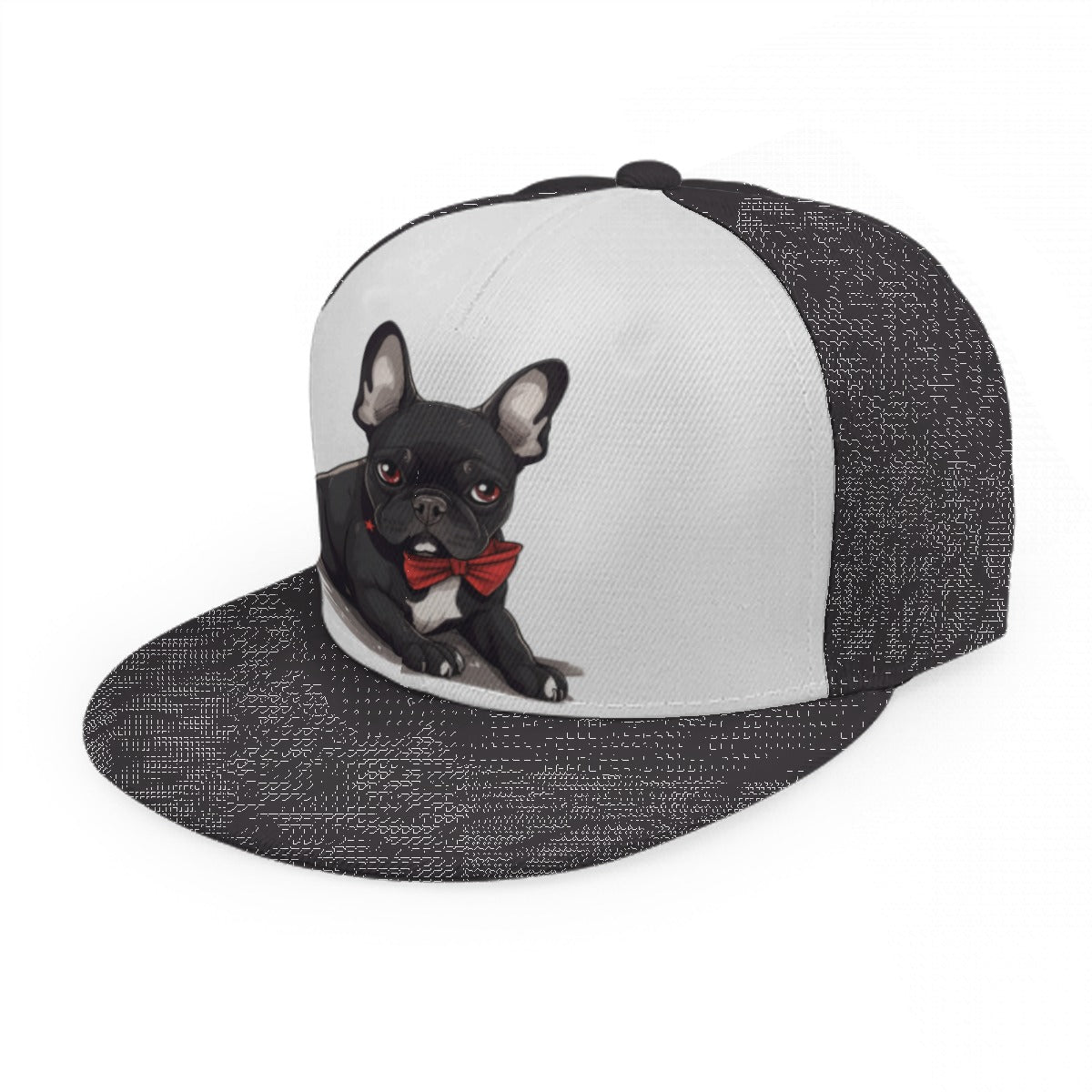 Stylish - Bulldog Frenchie-print Unisex Baseball Cap Outdoor Use
