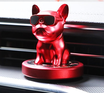 Innovative French Bulldog Metal Shake Head Purifier – Infuse Fragrance Seamlessly