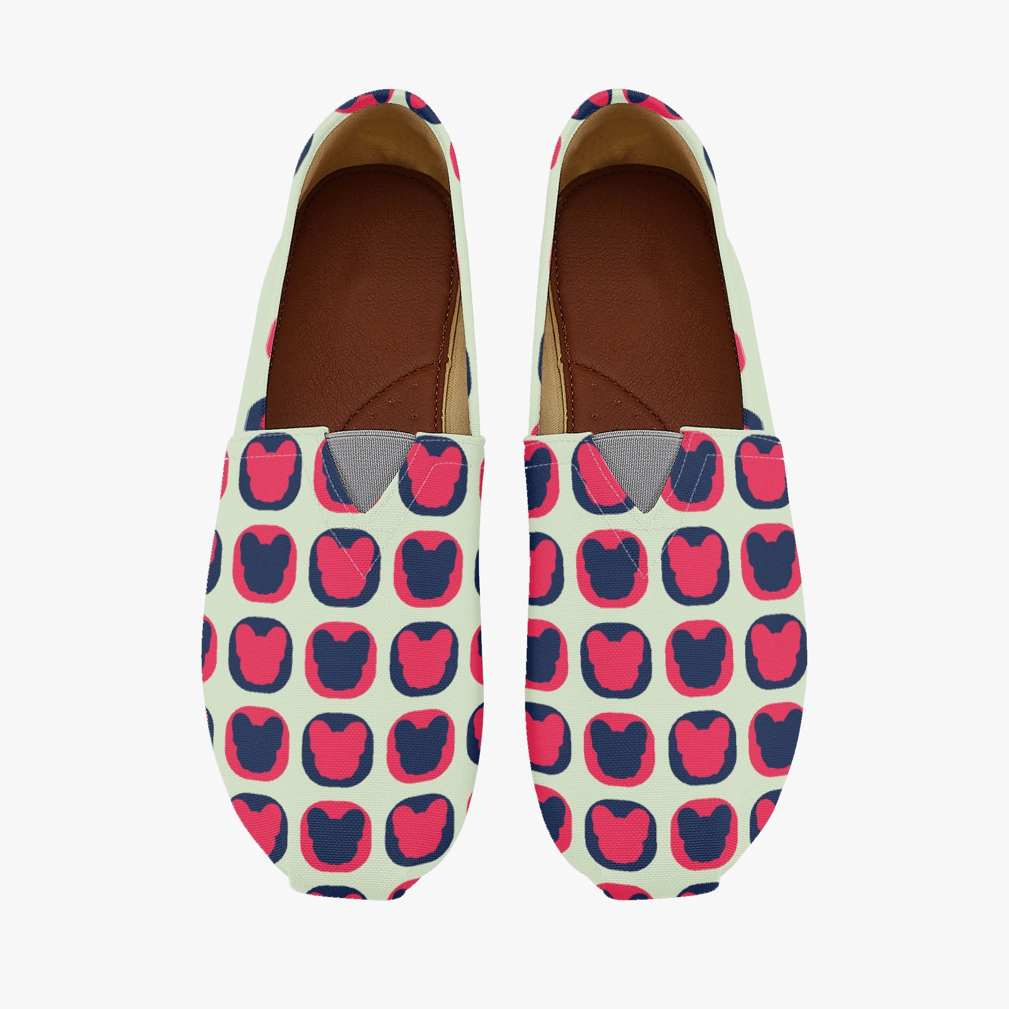 French Bulldog Genet Casual Canvas Shoes Non-Slip Paw Protection