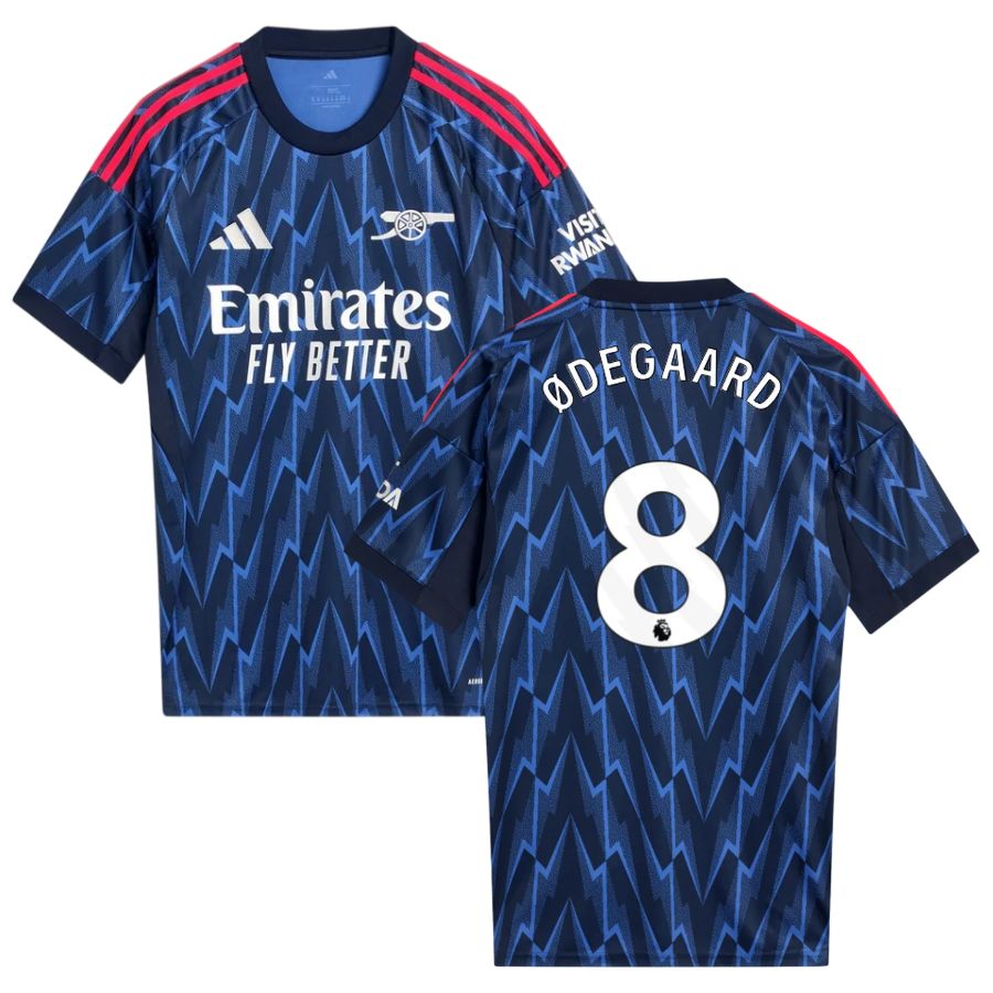 Arsenal Away Jersey 2025 2026 Odegaard