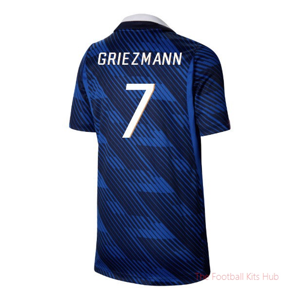 2026-2027 France Home Shirt (Kids) (Griezmann 7)