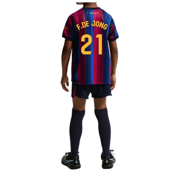 [LLS] 2026-2027 Barcelona Home Little Kids Mini Kit (F.De Jong 21)