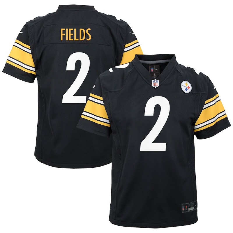 None Justin Fields Pittsburgh Steelers Historic Franchise Fan Apparel