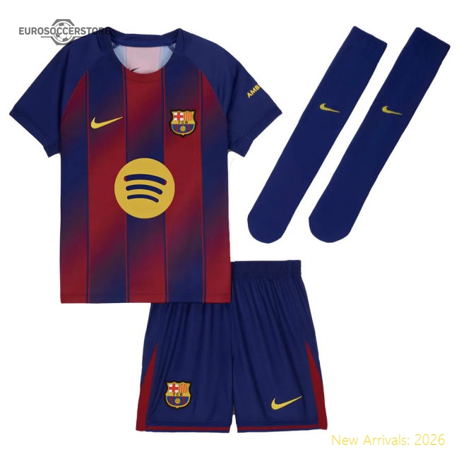Barcelona Match Home Jersey Lightweight Moisture-wicking