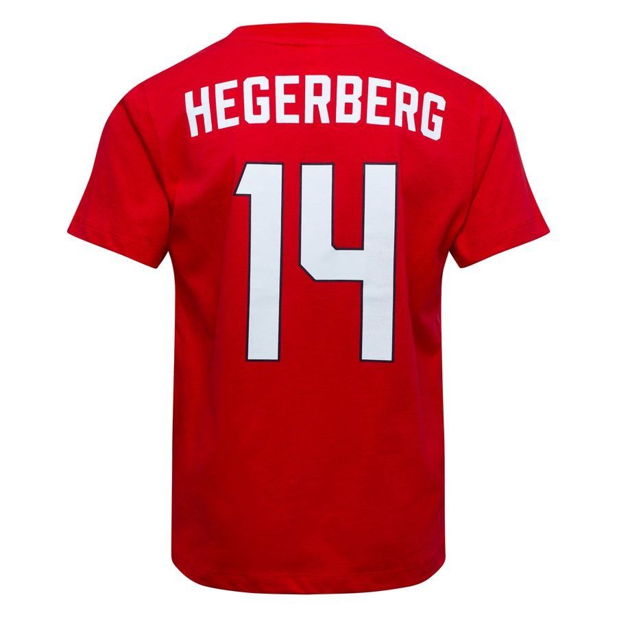 Norway T Shirt Hegerberg 14 Kids Adidas National Team Wear