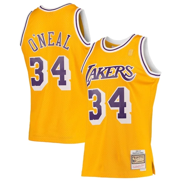 Shaquille O'Neal LAL Basketball Jersey - Cost-Effective - Fan Favorite