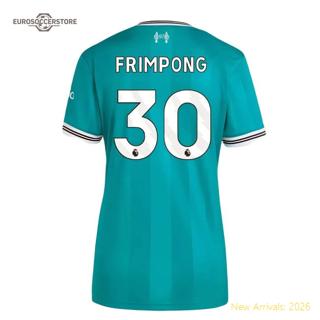 Liverpool 2024-25 Third Fan Version For Women (Frimpong Soccer Jersey