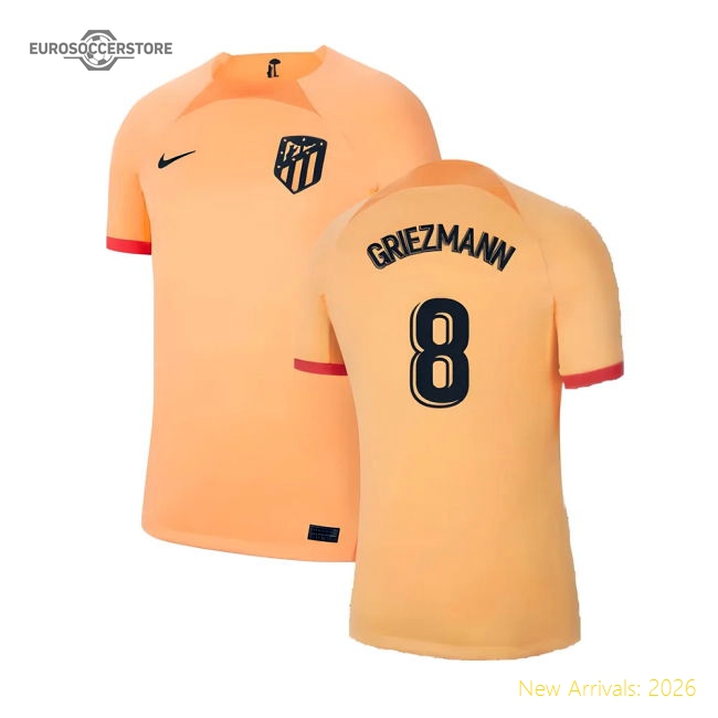 2022-2023 Atletico Madrid Third Shirt (GRIEZMANN 8)