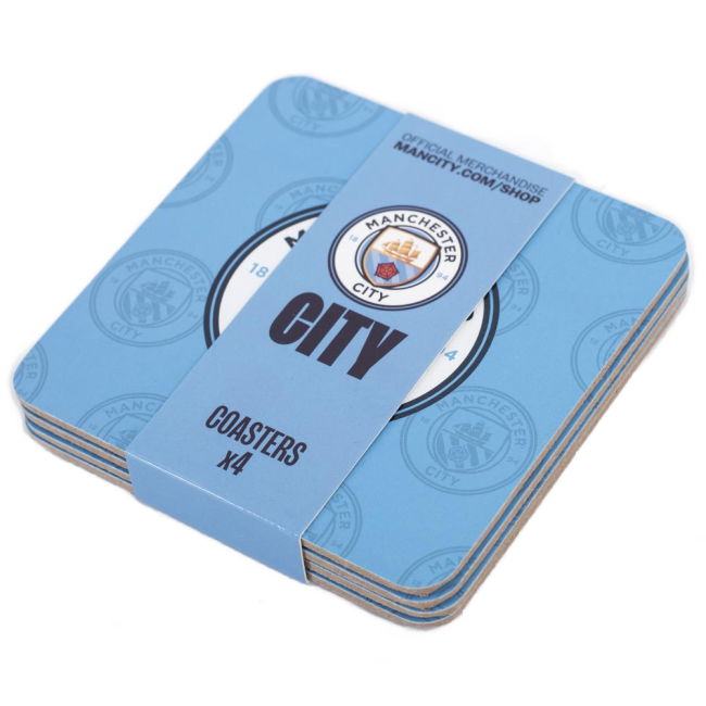 FC 4 Official Licensed Manchester City Home Supporter Shirt for Adults