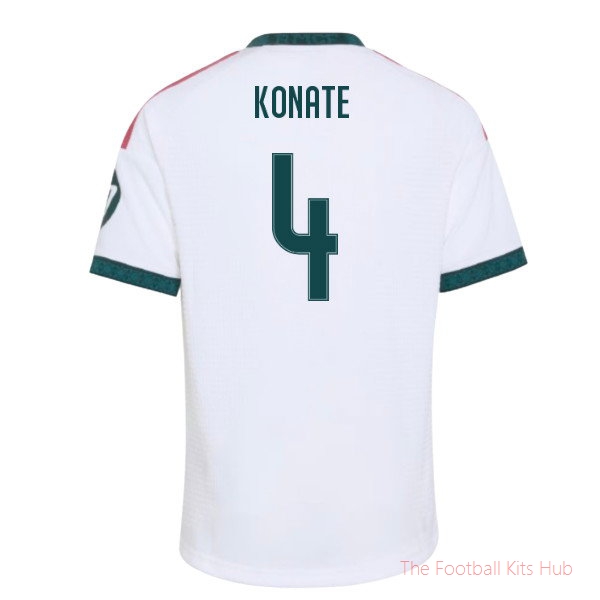 Konate #4 Real Madrid Home Shirt 2026-2027 Match Jersey Kids'