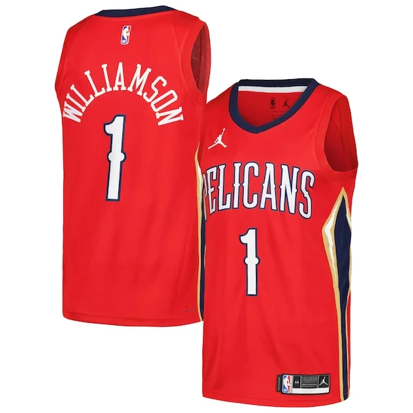 High-Quality Zion Williamson NOP NBA Swingman Jersey - Fan Favorite