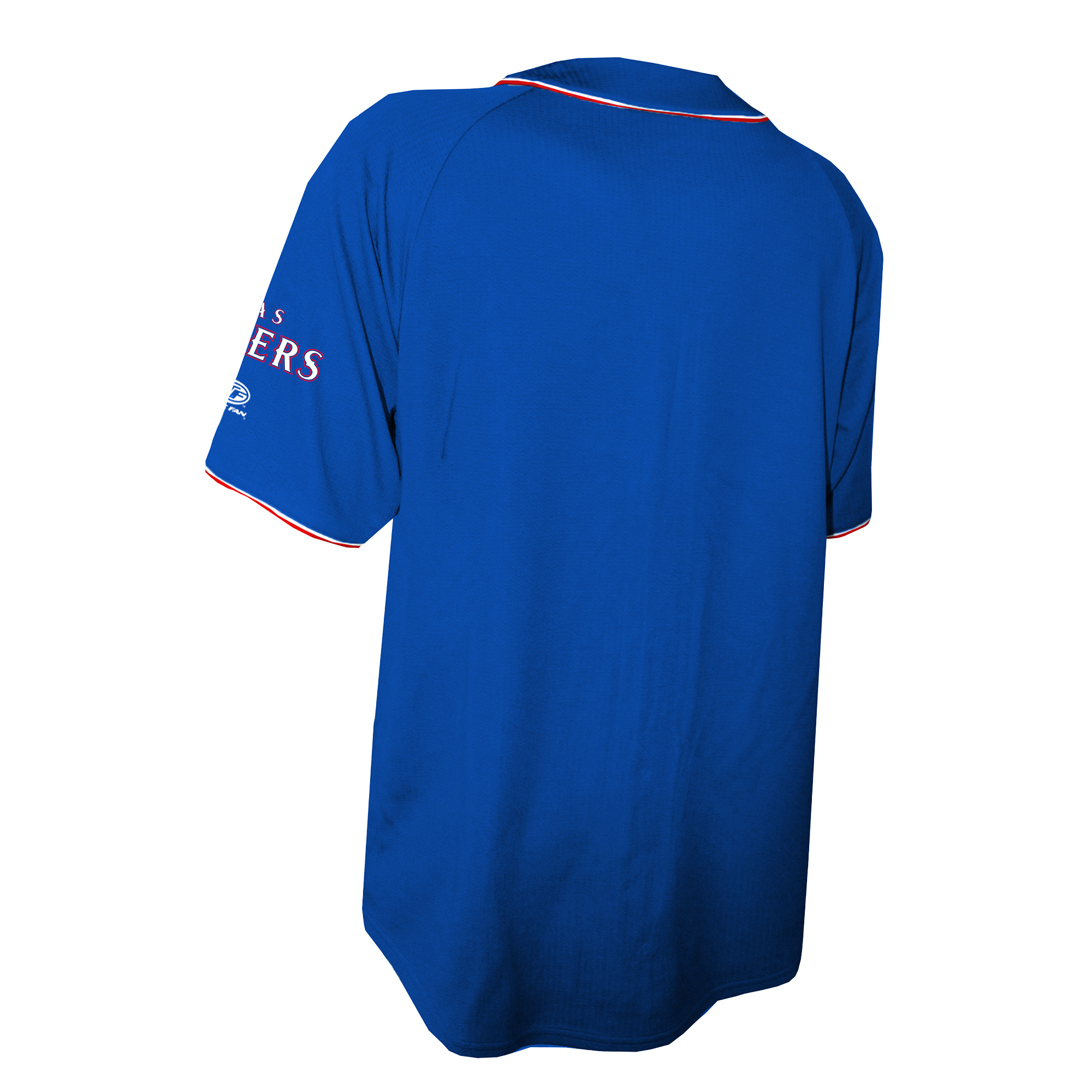 [LK] Texas Rangers Stitches Team Color Full-Button Fashion Jersey - Royal