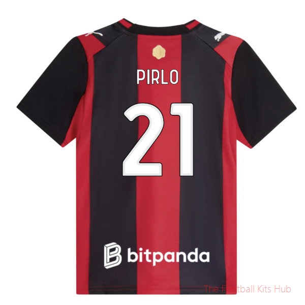 Matchday AC Milan 2026-2027 Home Shirt (Kids) (Pirlo 21)