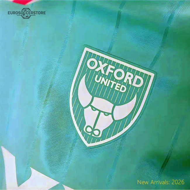 2025-2026 Oxford United Third Shirt - Official Edition - Match Day Jersey