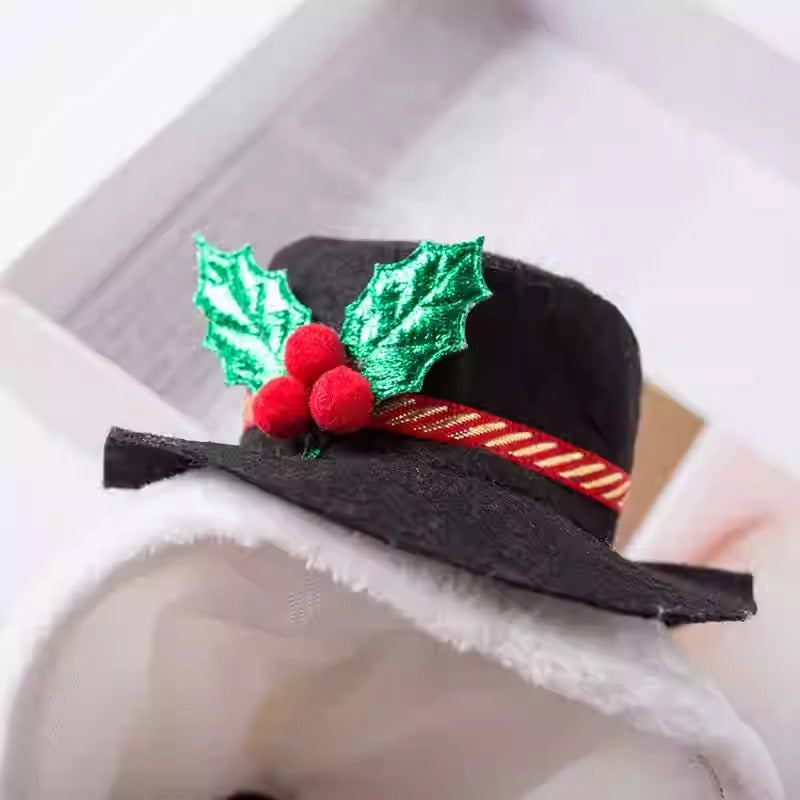 Costume – Christmas Outfit With Hat Scarf Plush Arms Outdoor Style