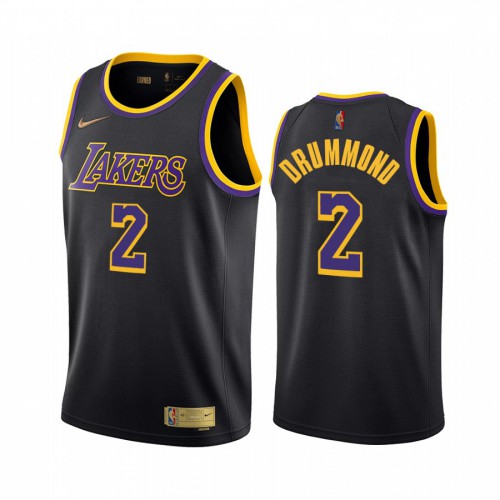 LAL Black A. Lakers #2 NBA Jersey NBA Fan Apparel Game Day Wear