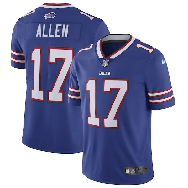 None Josh Allen Limited Jersey - Royal | NFL Player Jersey | NFL Footb
