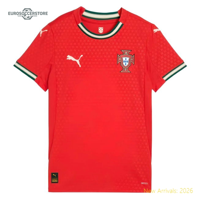 2025-2026 Portugal Home Shirt (Ladies)