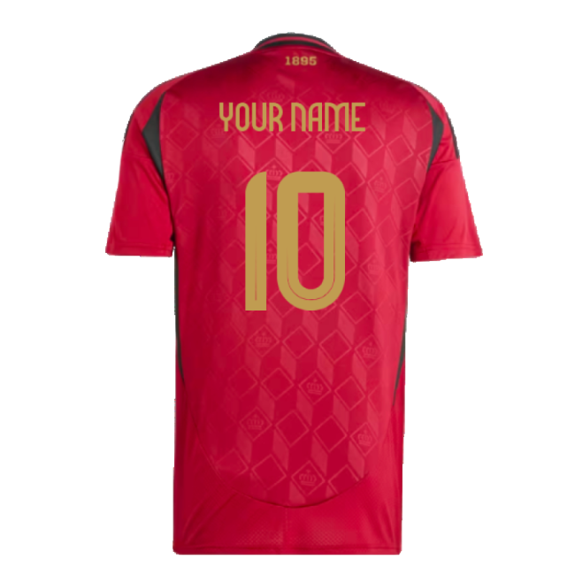 High-performance Belgium 2024-2025 Home Shirt (bel) Slim