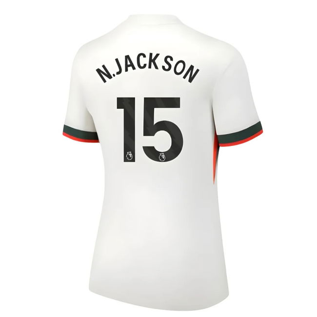 2025-2026 Chelsea Away Shirt (Womens) (N.Jackson 15)