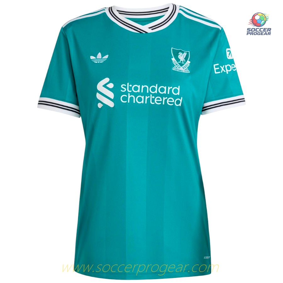 Liverpool Third Football Jersey 2025/26 Collection Women's Edition
