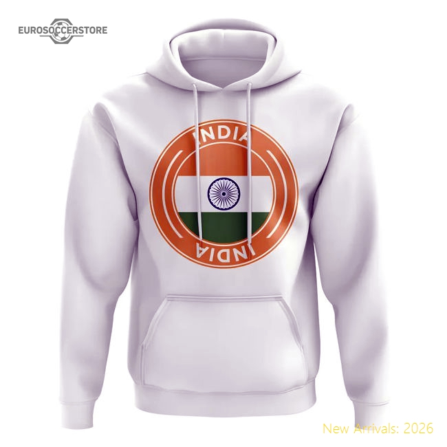 High-quality South Asian Giants Football Badge Hoodie (white)