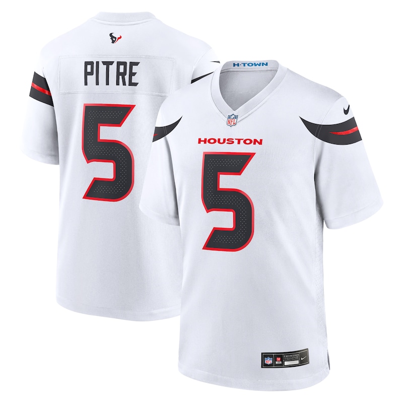 None Jalen Pitre HOU Texans Premium-Quality Replica Jersey Game Day We