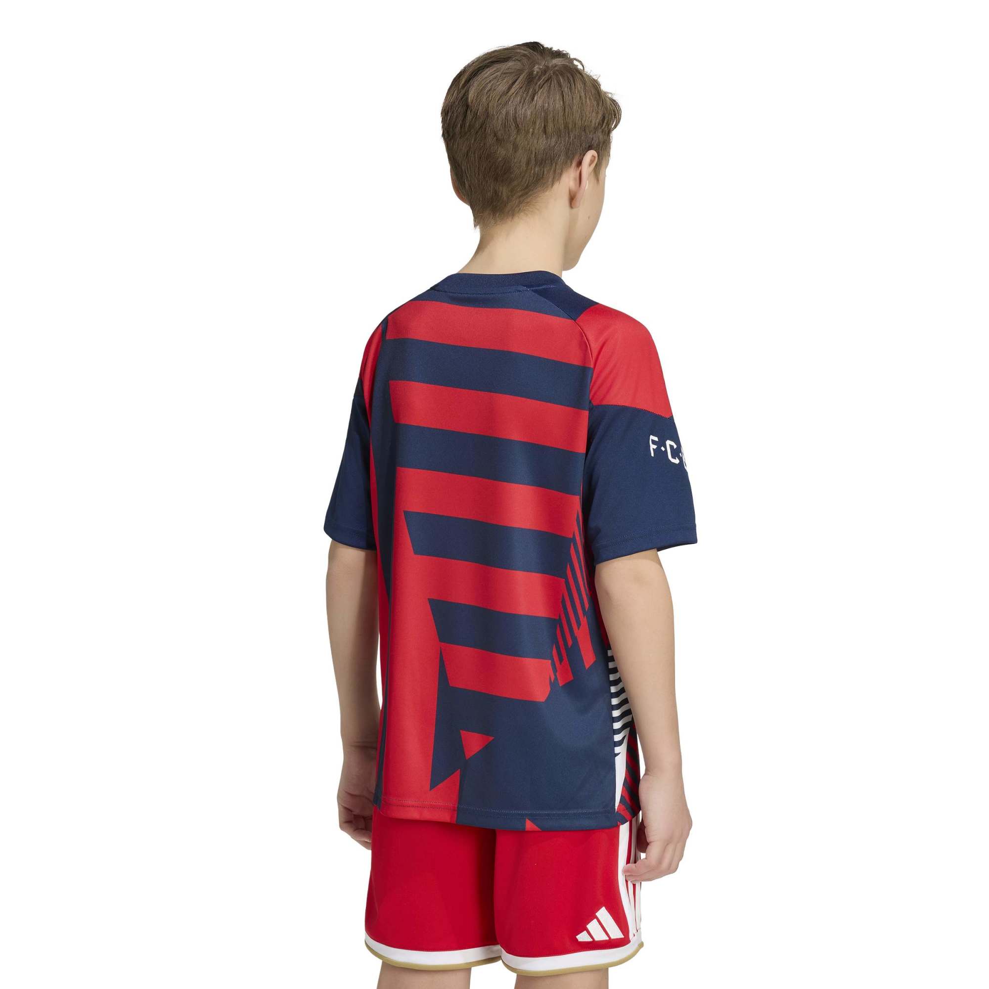 [SJH] Bayern Munich Youth 2026/27 Pre-Match Home Training Jersey - Blue/Red